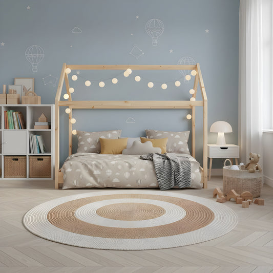 Comment aménager une petite chambre avec un lit cabane ?